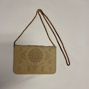 Woven crossbody bag